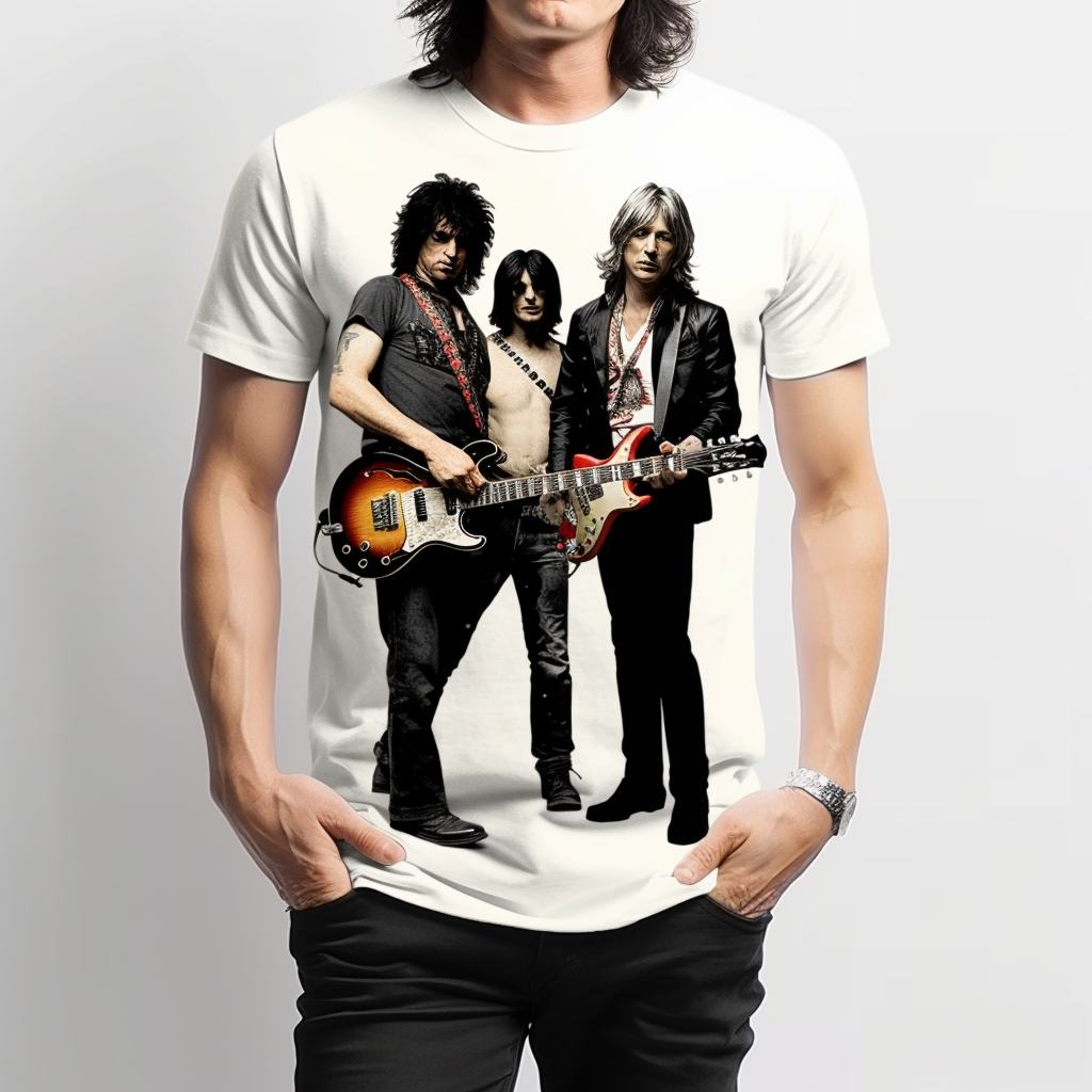 Rock Your Style with Our Band T-Shirt: Classic Designs Meet Modern Fashion Sensibilities