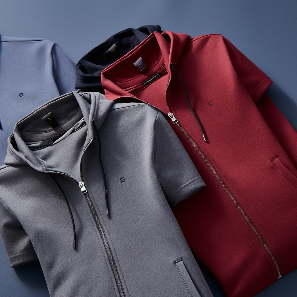 Sleek Sophistication Meets Casual Comfort: Discover Our Zip-Up Polo Hoodies for Every Occasion