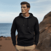 Sophisticated Leisure: Polo Sweatshirt Hoodie Combines Classic Elegance with Casual Comfort