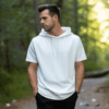 Summer Essential: Short Sleeve Hooded Sweatshirt for a Cool, Casual Look