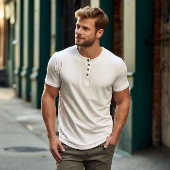 T-shirt Henley: Effortless Style, Comfortably Casual