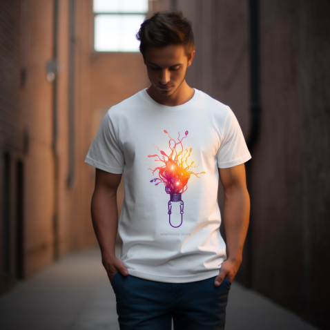 Unleash Creativity with Our Idea Design T-Shirt: Unique Concepts for the Thoughtful Individual