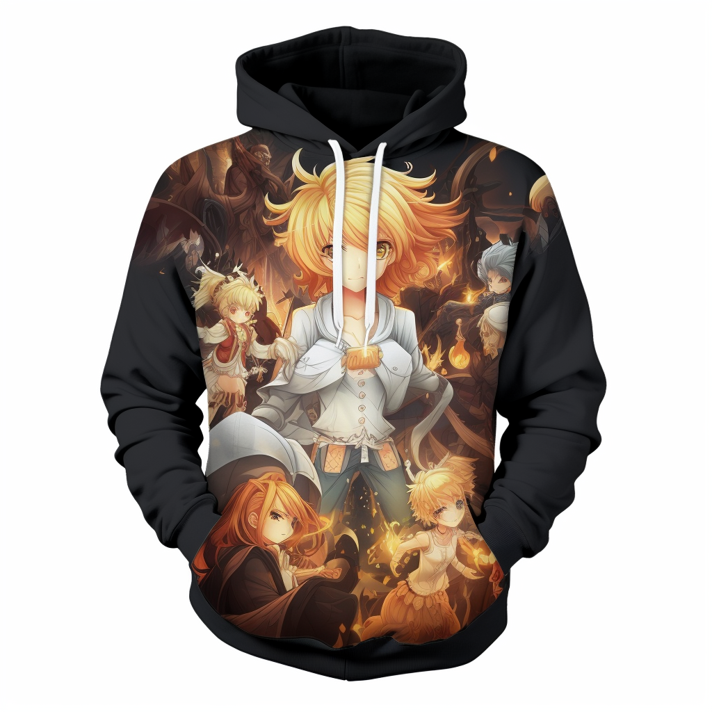 Unleash Your Fandom: Anime Hooded Sweatshirt Collection for Ultimate Comfort and Fan Pride