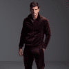 Velvet Comfort Meets Athletic Style: Luxurious Velour Tracksuit for Everyday Elegance and Comfort