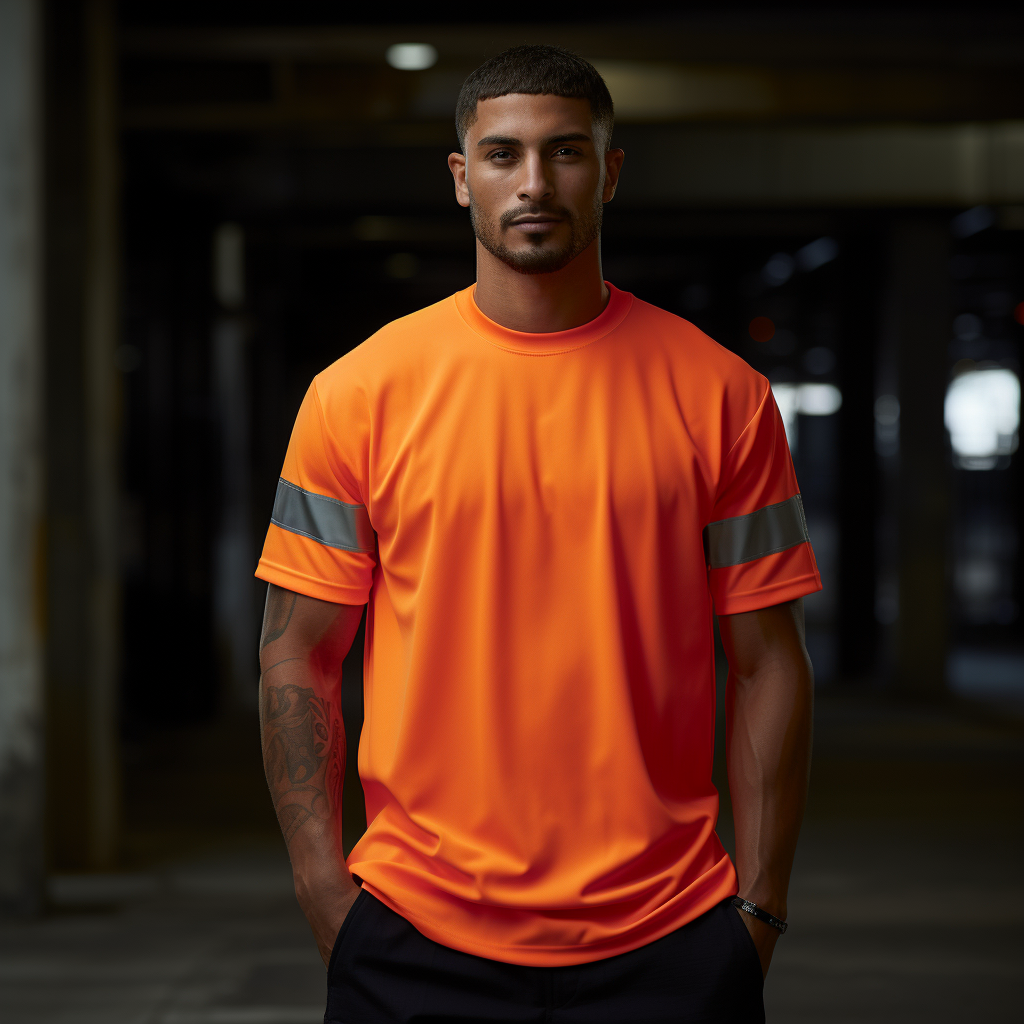 Visible Protection: High-Visibility Safety T-Shirt for Enhanced Workplace Safety