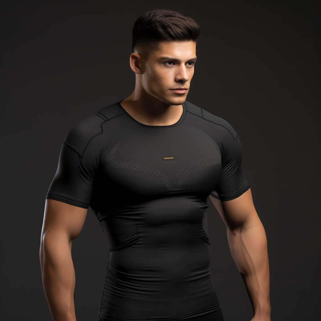 Enhanced Performance: Compression T-Shirt for Optimal Muscle Support and Recovery