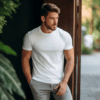 Simplicity Redefined: Premium Plain T-Shirt for Timeless Elegance and Versatile Wear