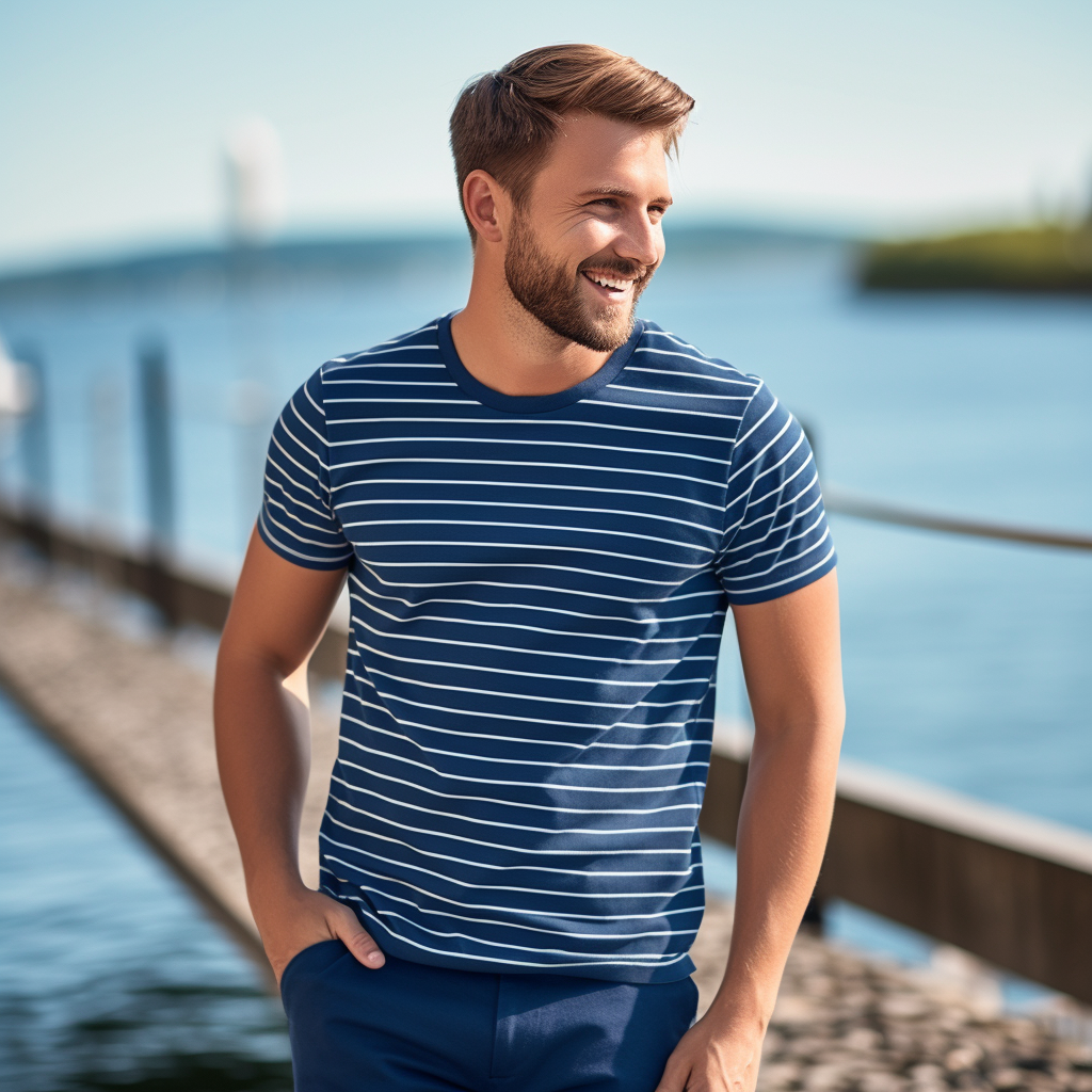 Timeless Elegance: Striped T-Shirt for a Classic Look with a Modern Twist