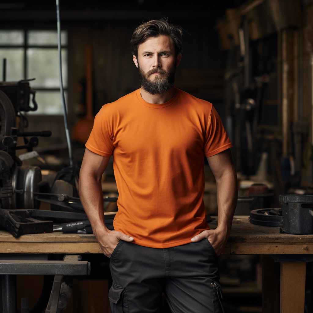 Rugged Durability Meets Comfort: Workwear T-Shirt Built for Tough Jobs and Long Days