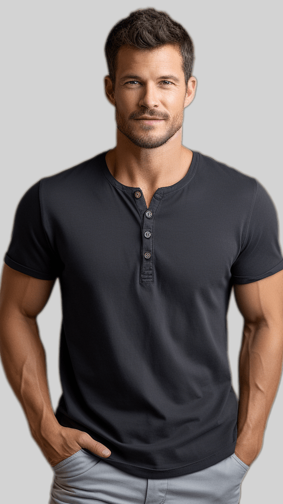 henley t-shirt