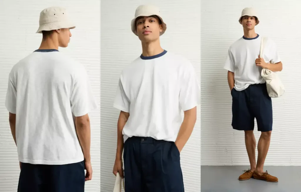 How to Style Drop Shoulder T-Shirts Without Looking Oversized | MODAKNITS