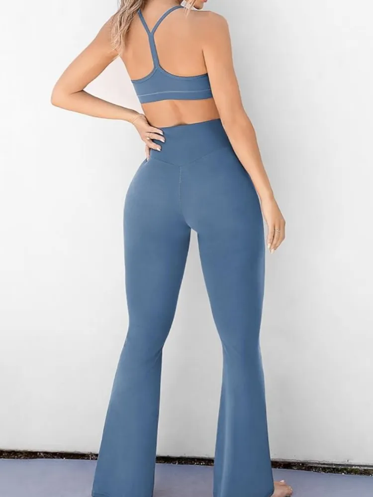 High Waist Flare Yoga Pants